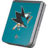 NHL San Jose Sharks Solid Background Galaxy Z Flip6 Skin